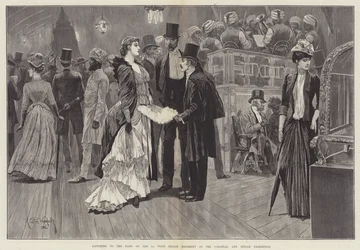 Lytte til bandet til det første vestindiske regimentet på Colonial and Indian Exhibition